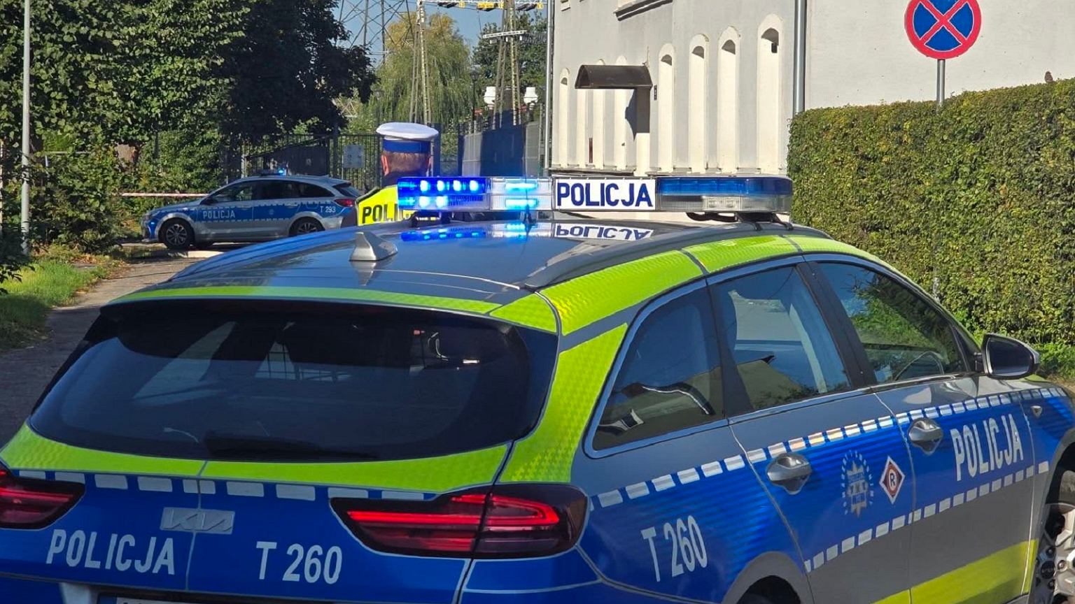 Elbląg: przy przyłączu gazowym znaleziono podejrzane butelki. Są wstępne ustalenia