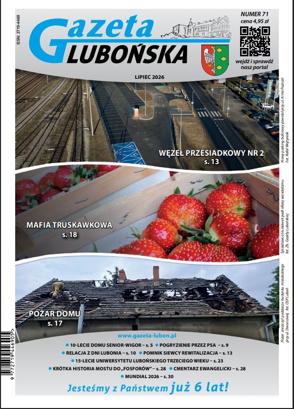 Lipcowy numer Gazety Lubońskiej już w sprzedaży