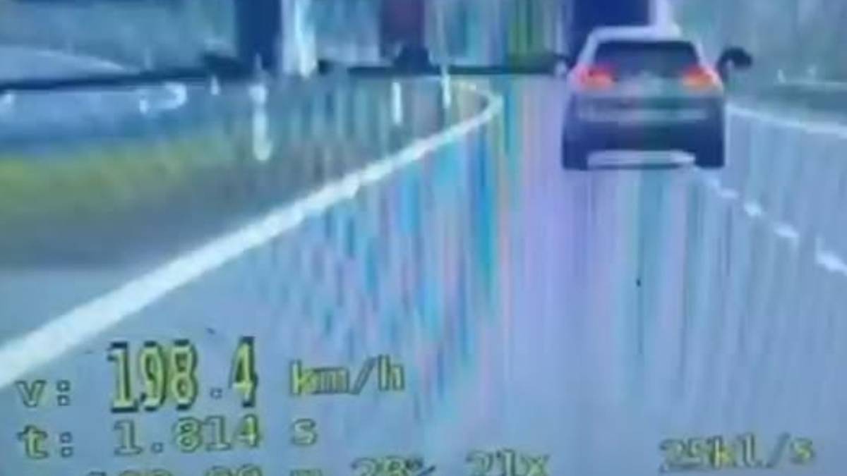 Prawie 200 km/h na liczniku. Niebywałe, jak tłumaczył się policjantom