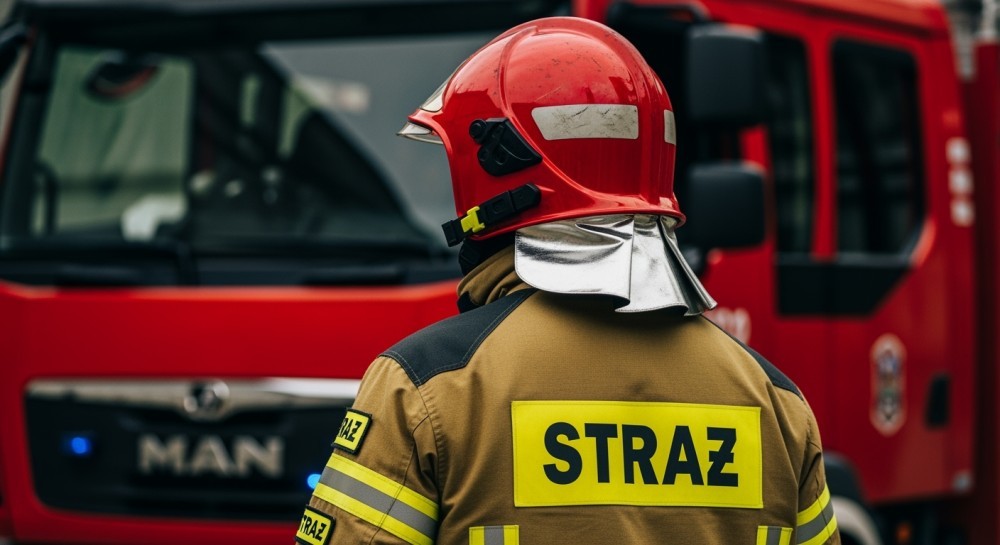 Wypadki na A2 i użądlenie osy – intensywny dzień dla OSP Plewiska