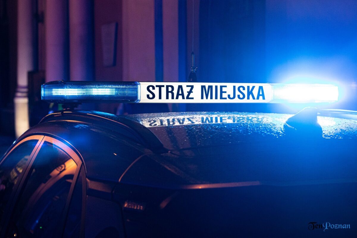 Tysiące paragonów rozsypały się na ulicy Przybyszewskiego w Poznaniu