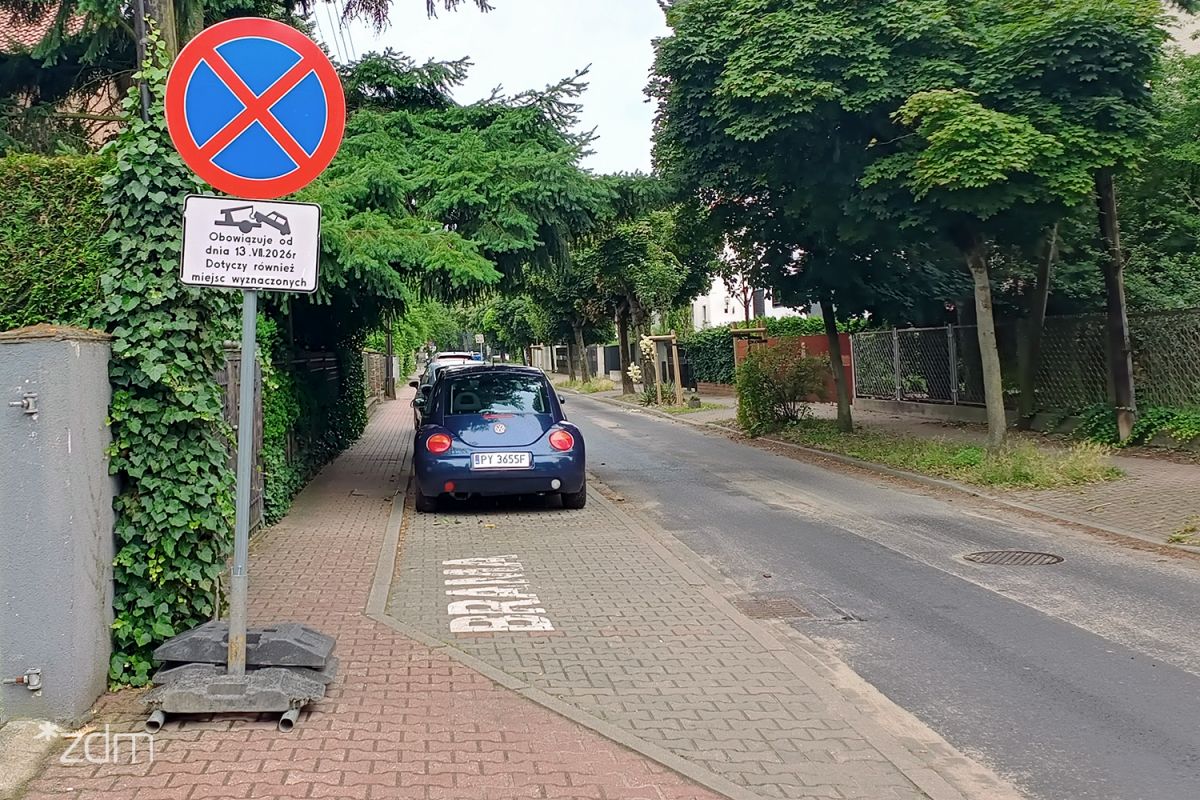 Nowe oznakowanie na poznańskich Ogrodach. Sprawdź terminy prac