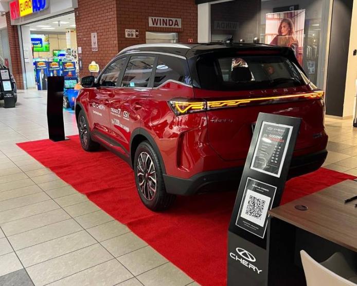 Chery Berdychowski wjeżdża do Leszna