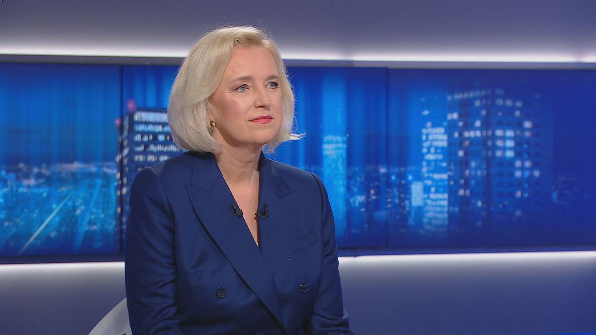 Monika Kożdoń-Dębecka w "Gościu Wydarzeń". Oglądaj od 19:15