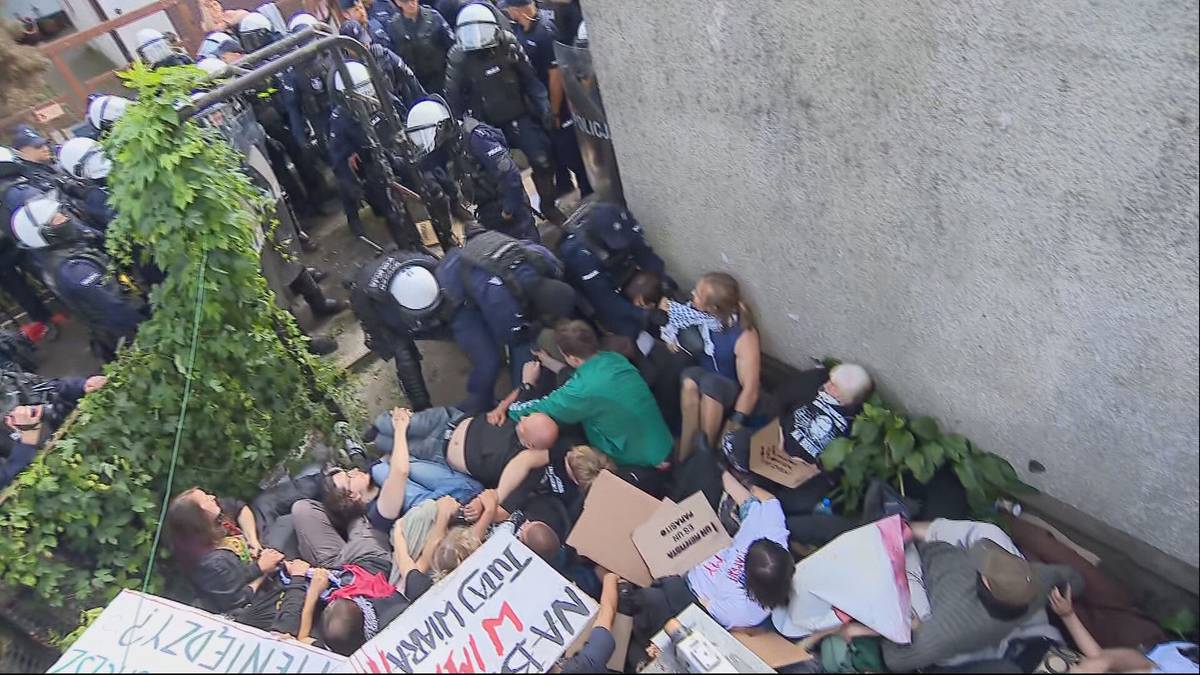 Starcie policji z protestującymi. Nowe informacje ws. eksmisji w Poznaniu