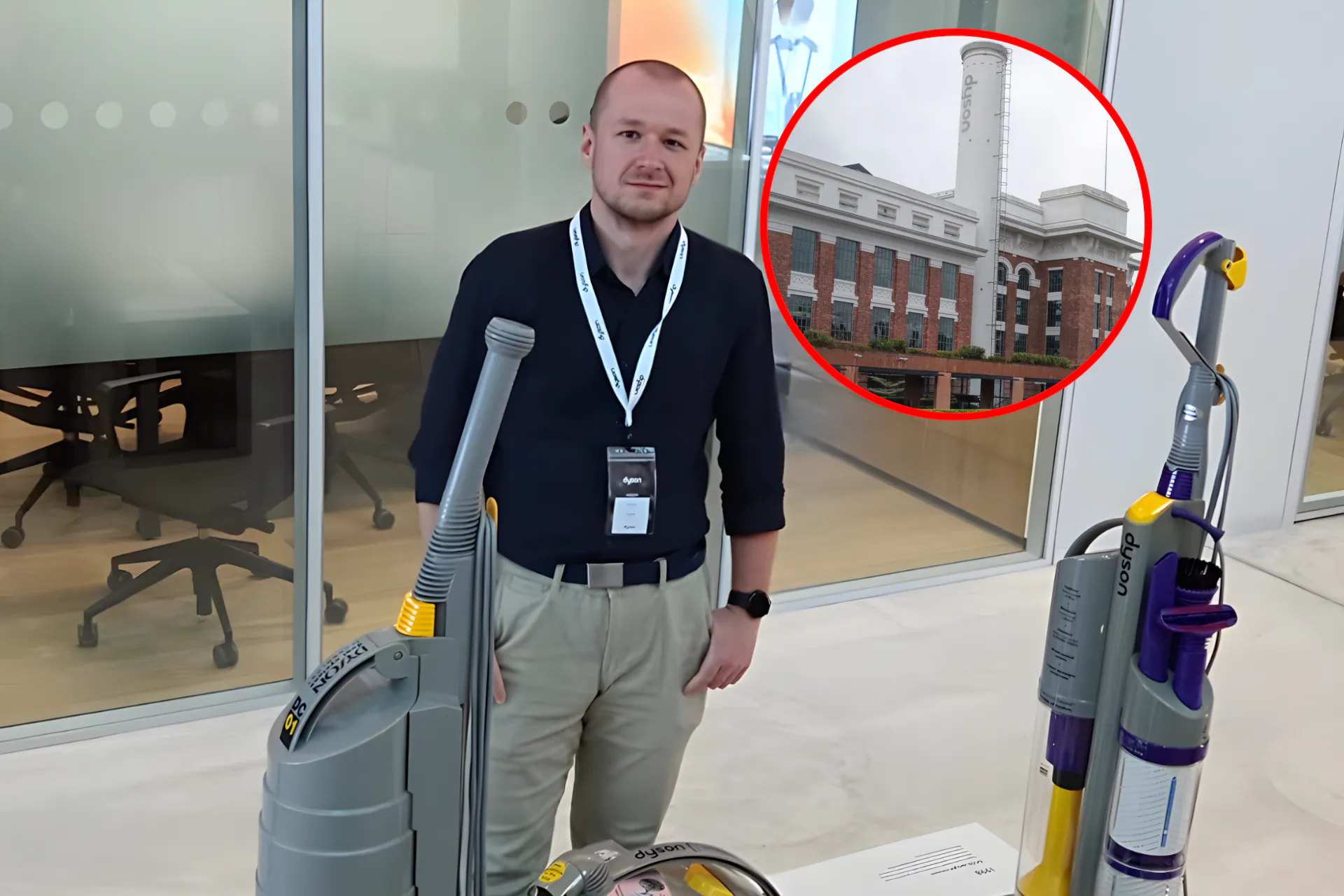 Centrum operacyjne w dawnej elektrowni. Tak wygląda siedziba Dysona