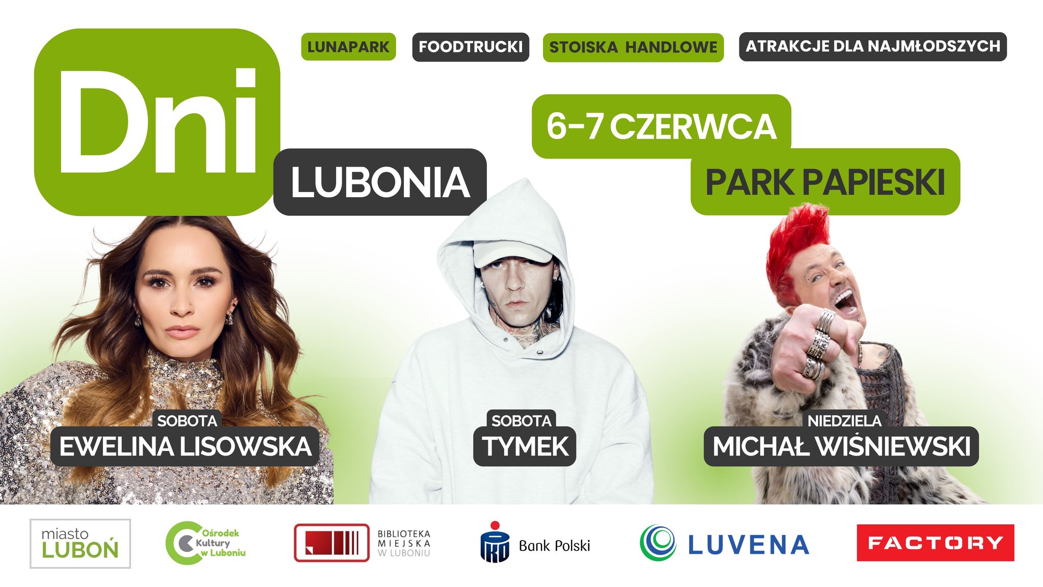 Dni Lubonia 2026 – dwa dni muzyki, atrakcji i rodzinnej zabawy