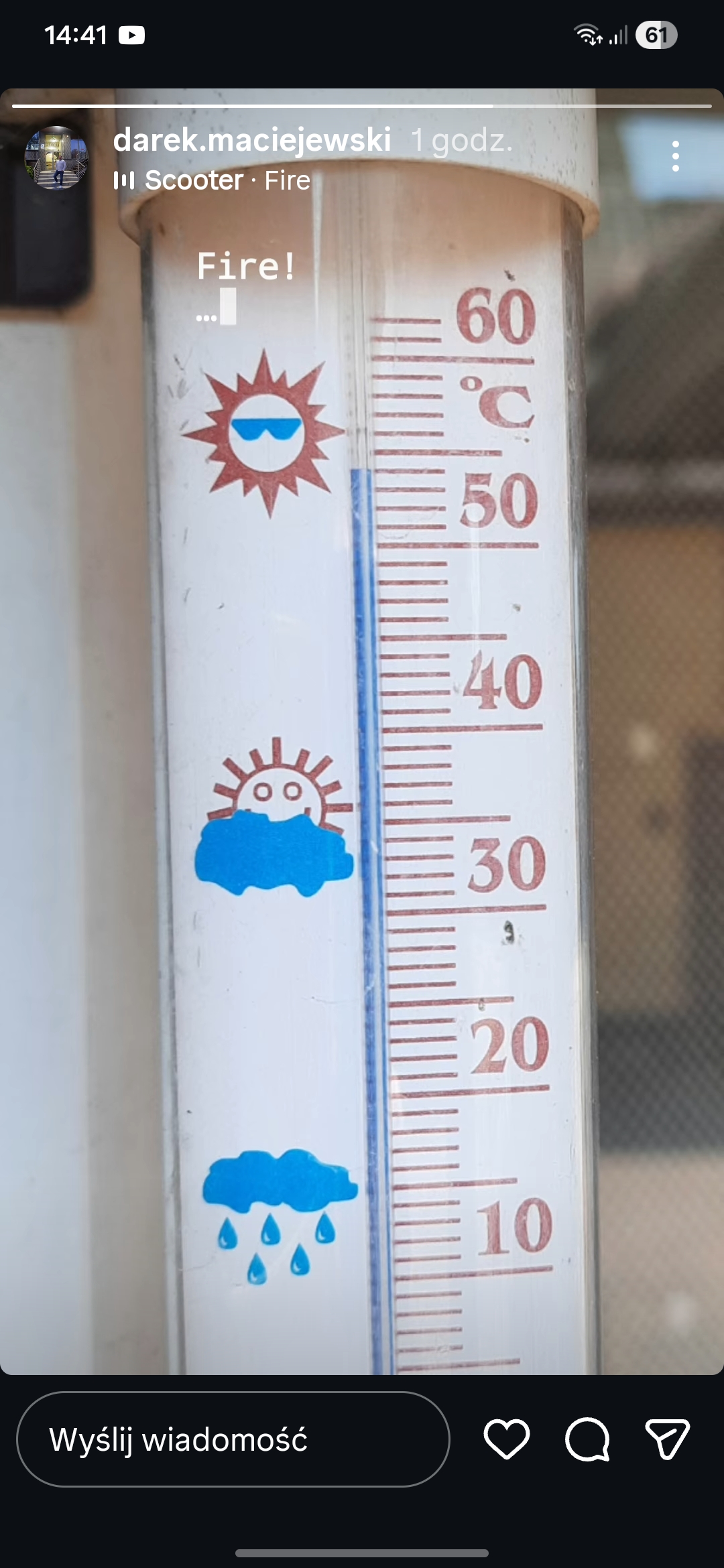 Upał dał się we znaki mieszkańcom Lubonia