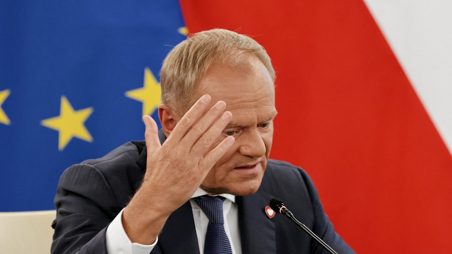 Tusk komentuje kryzys między Polską a Ukrainą. "Błąd jest gorszy od zbrodni"